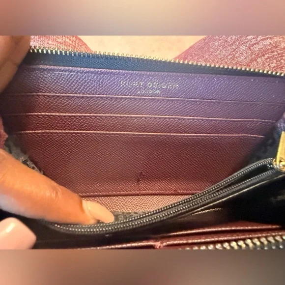 Sold: Kurt Geiger Rainbow Striped Wallet - Picture 7 of 9